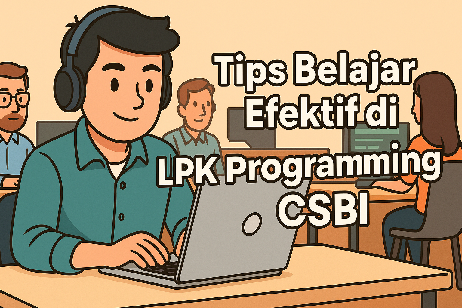 belajar efektif di lkp csbi