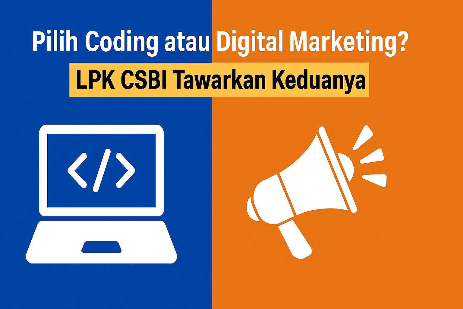 coding atau digital marketing
