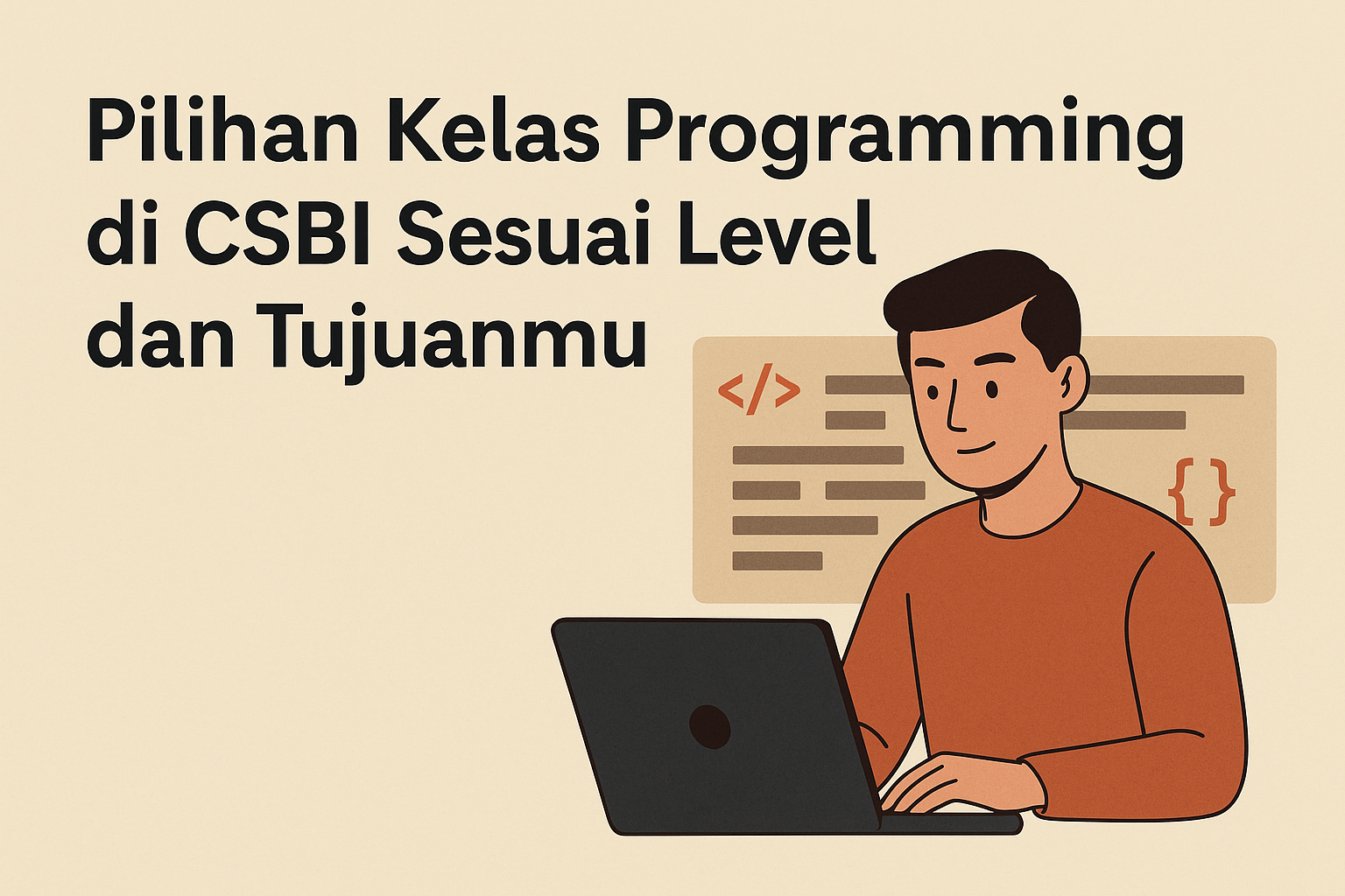 Pilihan Kelas Programming di CSBI Sesuai Level dan Tujuanmu