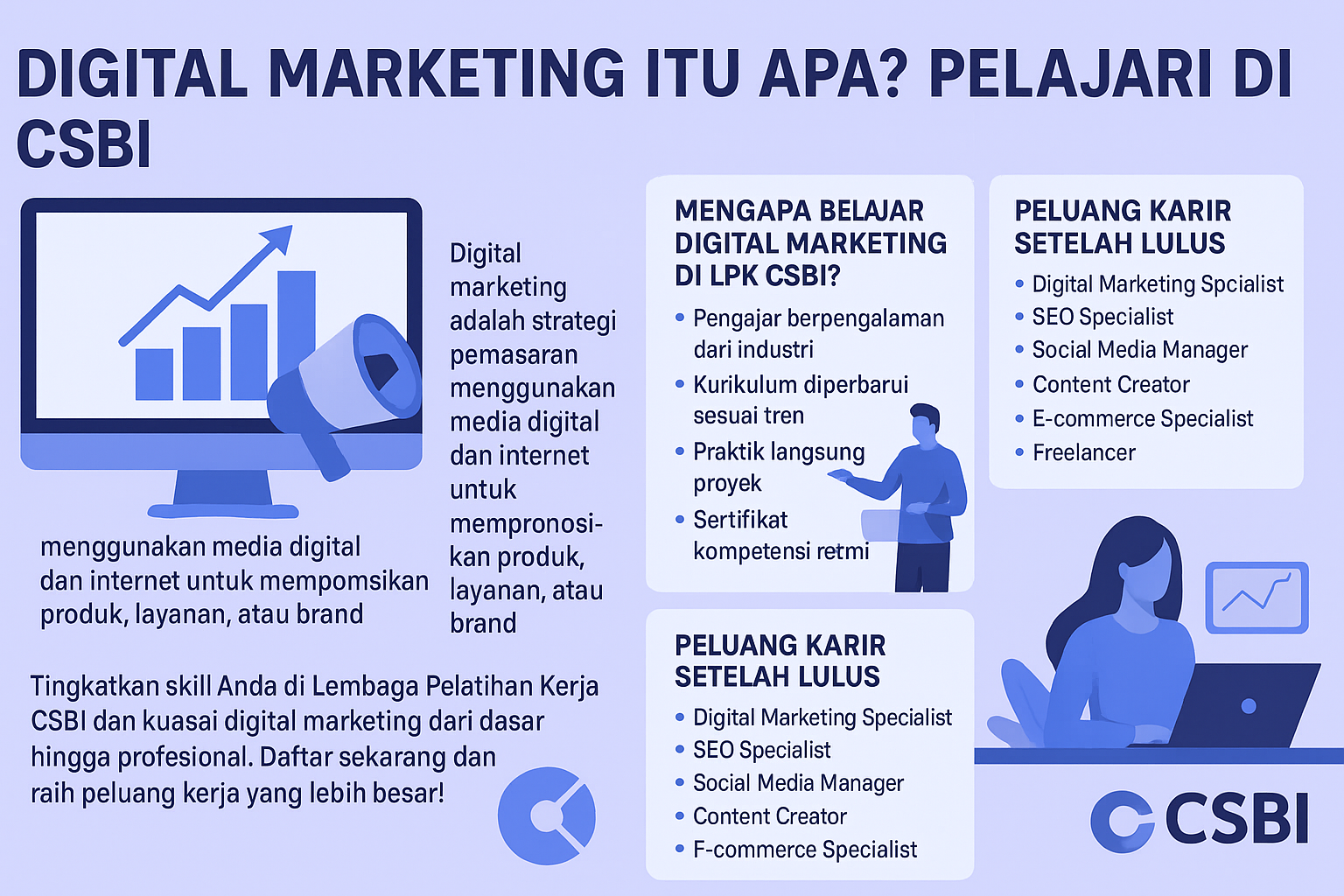 Digital Marketing Itu Apa? Pelajari di CSBI