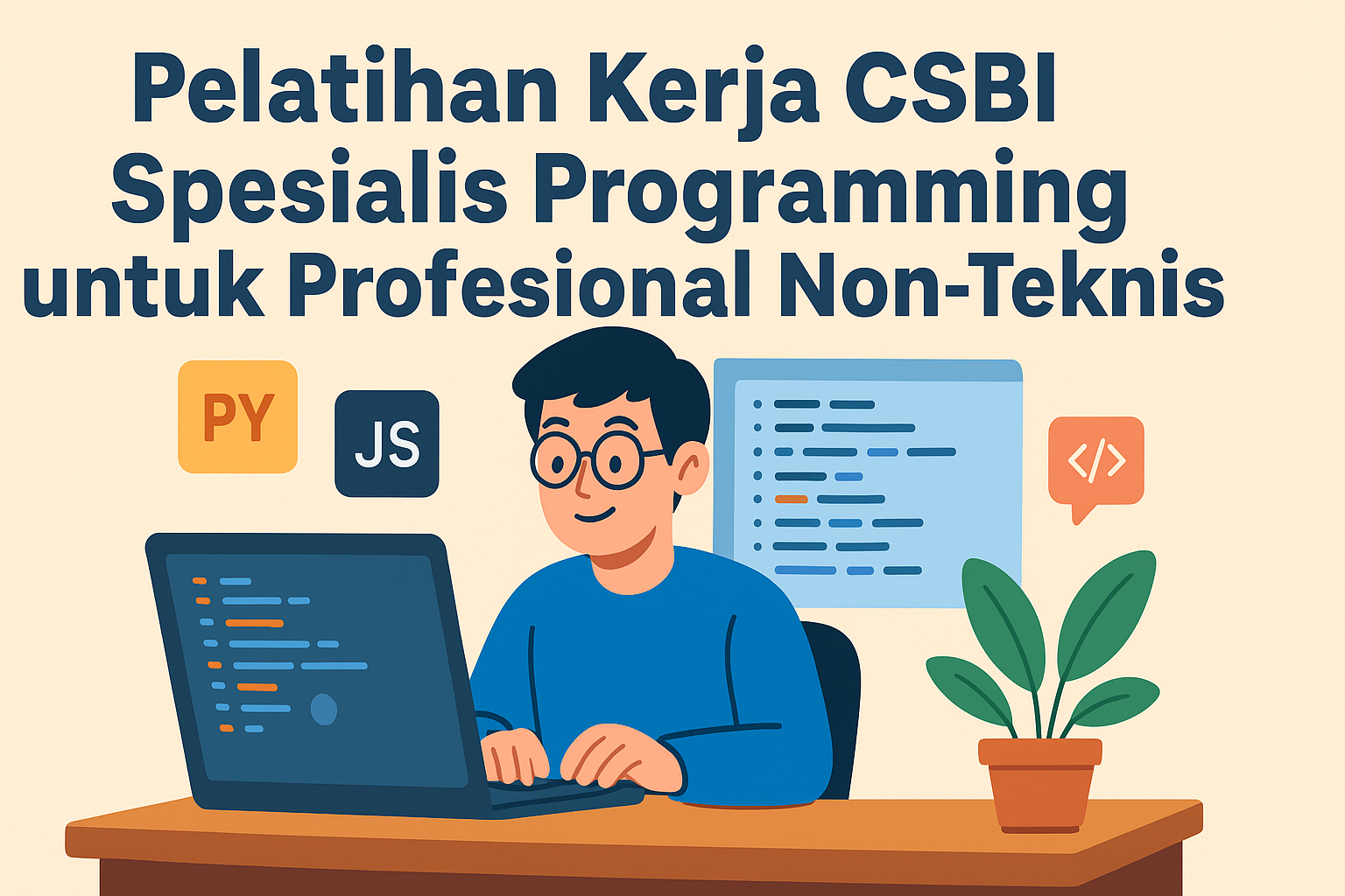 Pelatihan Kerja CSBI Spesialis Programming untuk Profesional Non-Teknis