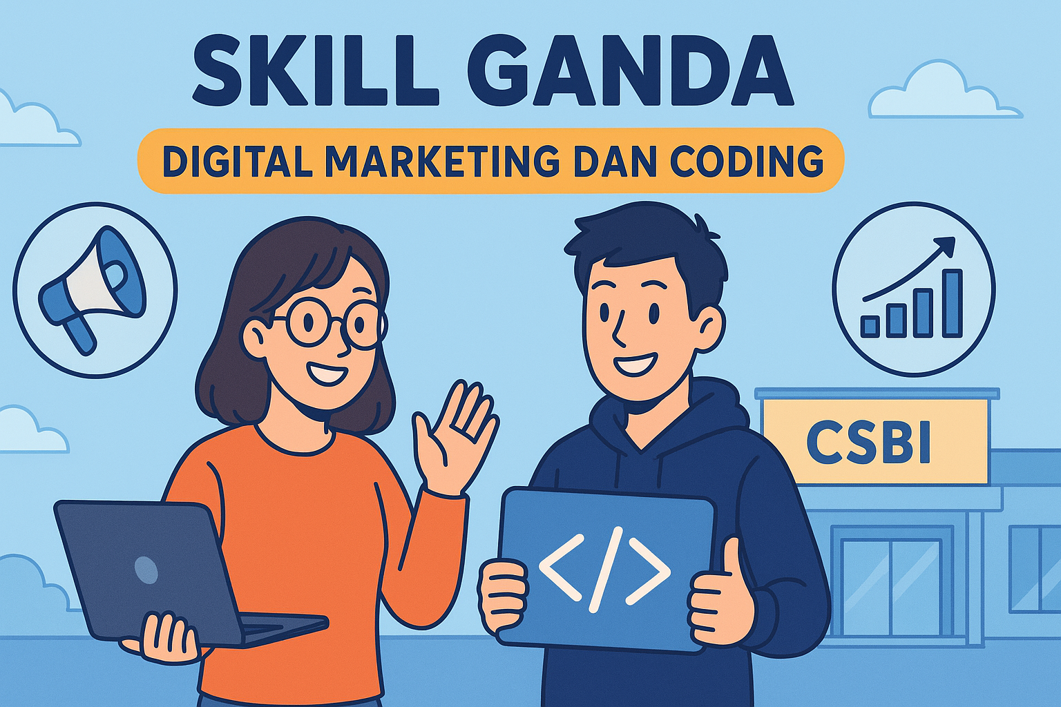 Kuasai Digital Marketing dan Coding di Lembaga Pelatihan Kerja CSBI.