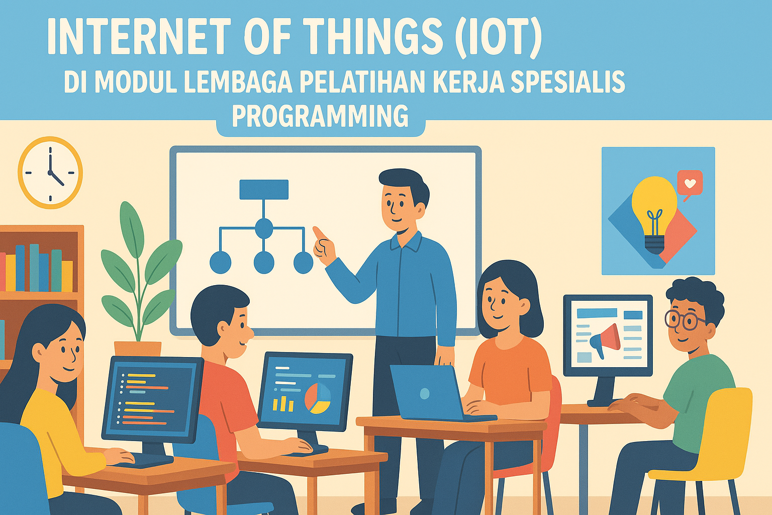 Internet of Things (IoT) di Modul LPK CSBI Spesialis Programming