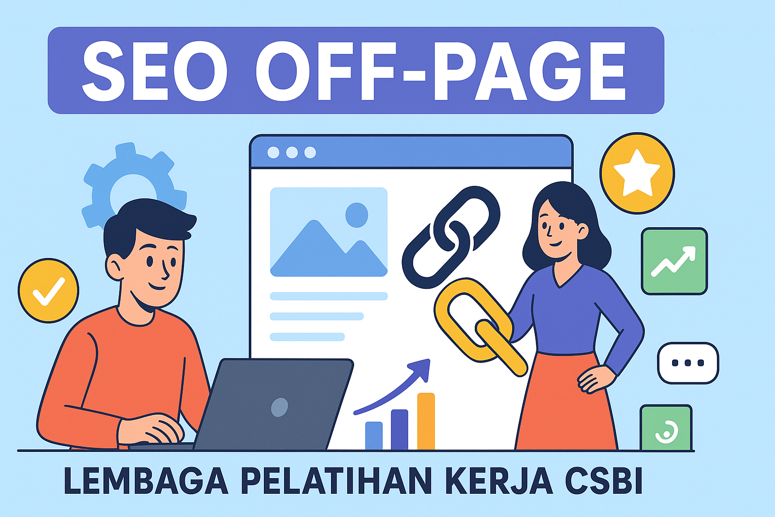 Kursus SEO Off-Page di LPK CSBI: Bangun Backlink Berkualitas