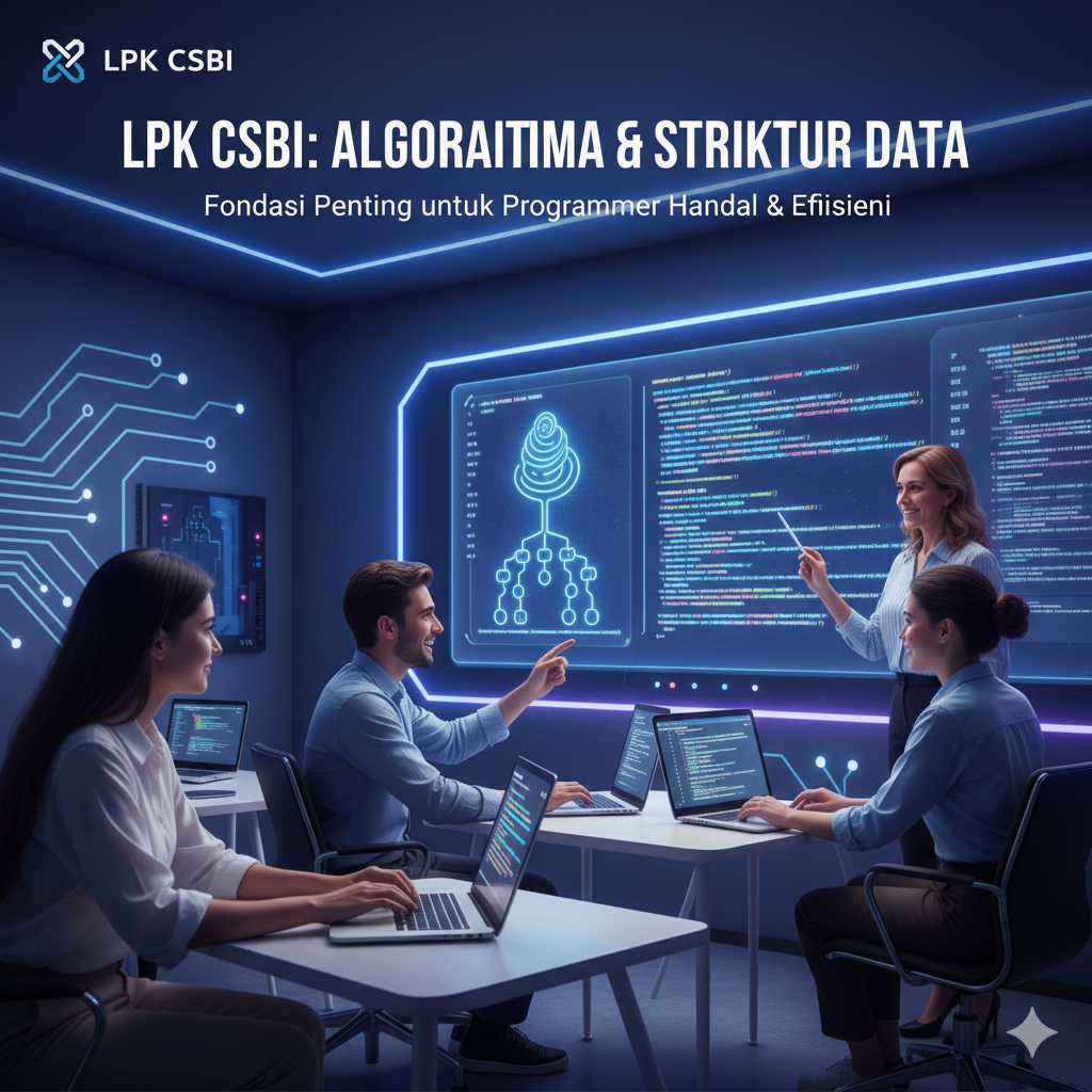 Kursus Algoritma & Struktur Data di LPK CSBI: Fondasi Penting untuk Programmer