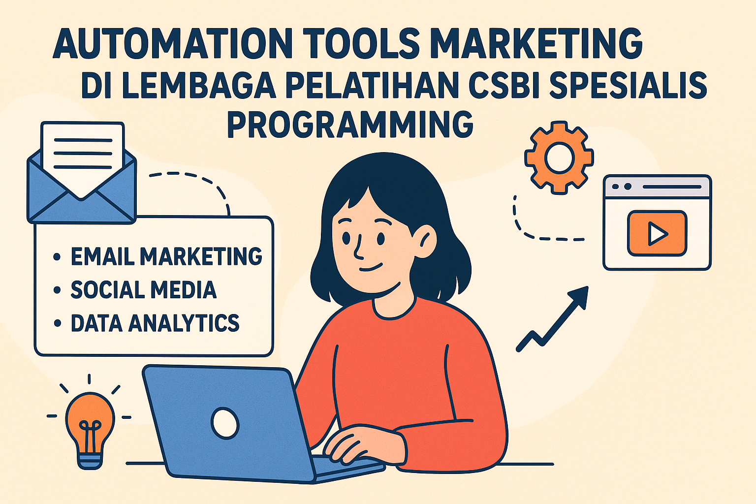 Automation Tools Marketing di LPK CSBI Spesialis Programming