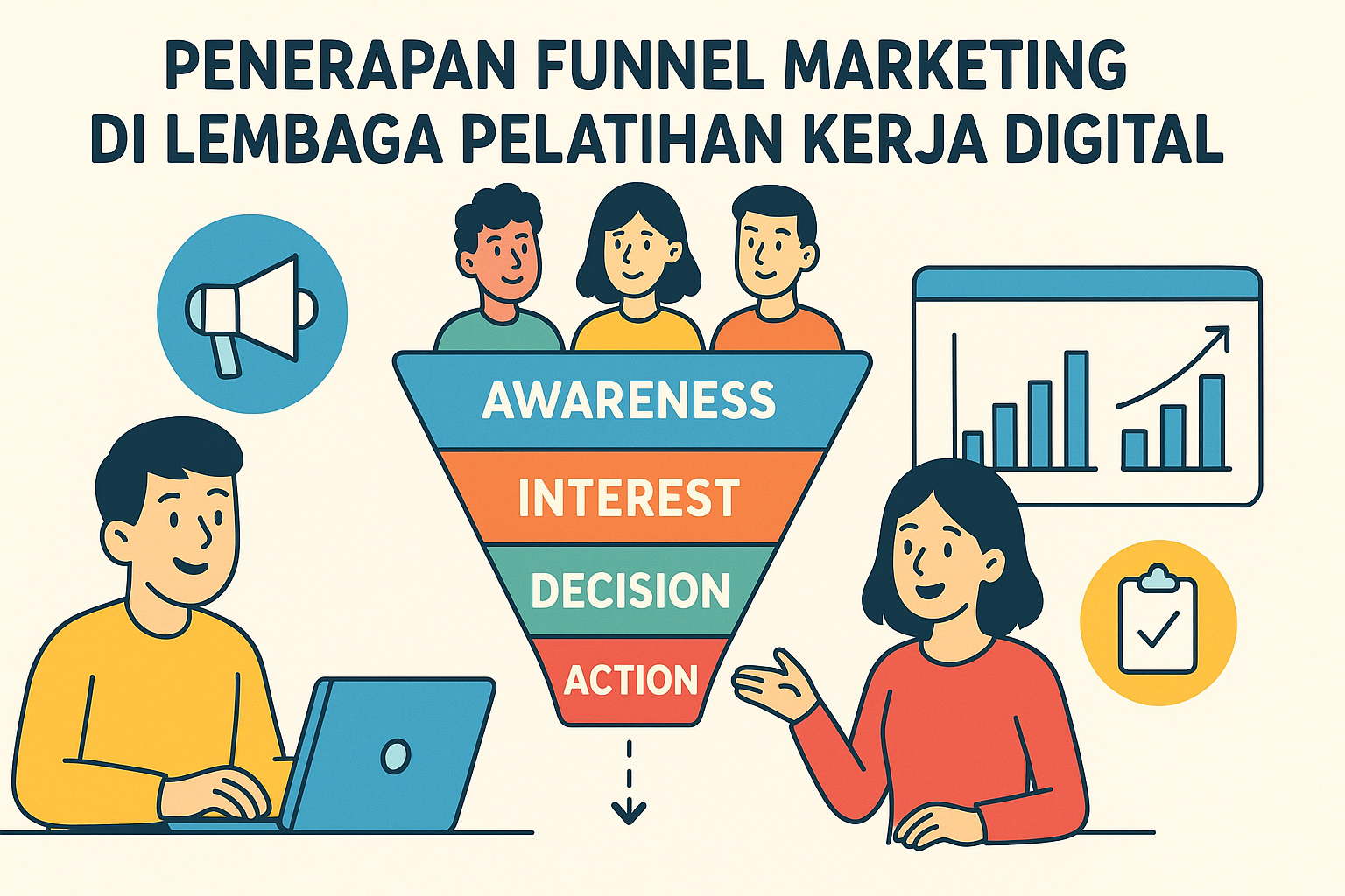 Penerapan Funnel Marketing di Lembaga Pelatihan Kerja CSBI