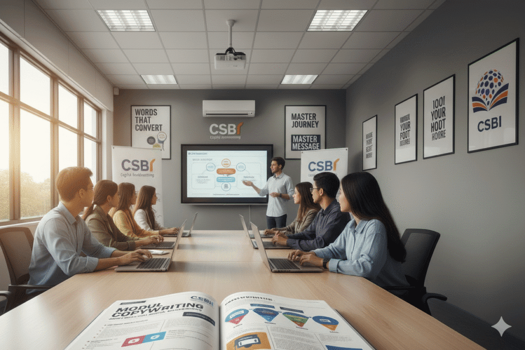 Modul Copywriting di Lembaga Pelatihan Kerja CSBI Spesialis Digital Marketing